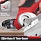 Stalwart Cordless Electric Scissors - 4V Rechargeable Blade Cutter for Fabric by Red 75-PT2020 - alternate 6